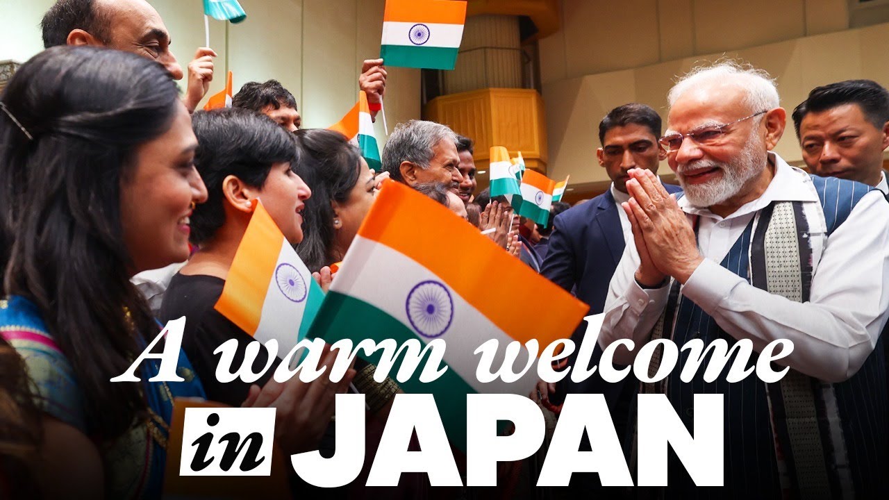 LIVE : PM Modi arrives to a warm welcome in Tokyo, Japan
