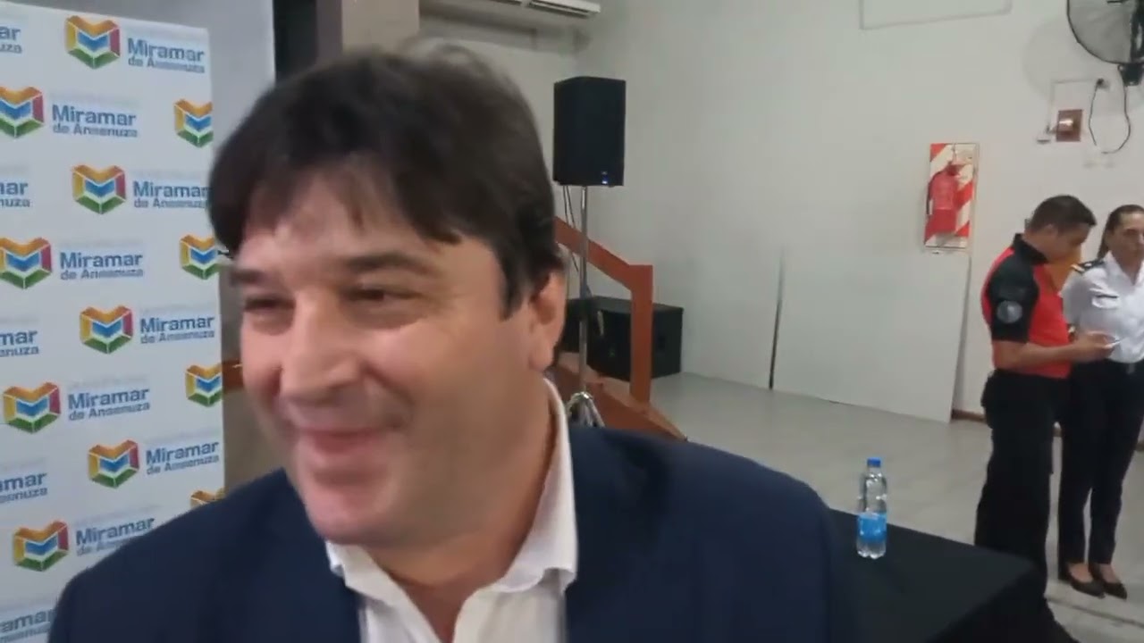 MIRAMAR DE ANSENUZA / APERTURA SESIONES LEGISLATIVAS .Nota Gerardo Cicarelli (Intendente Municipal).