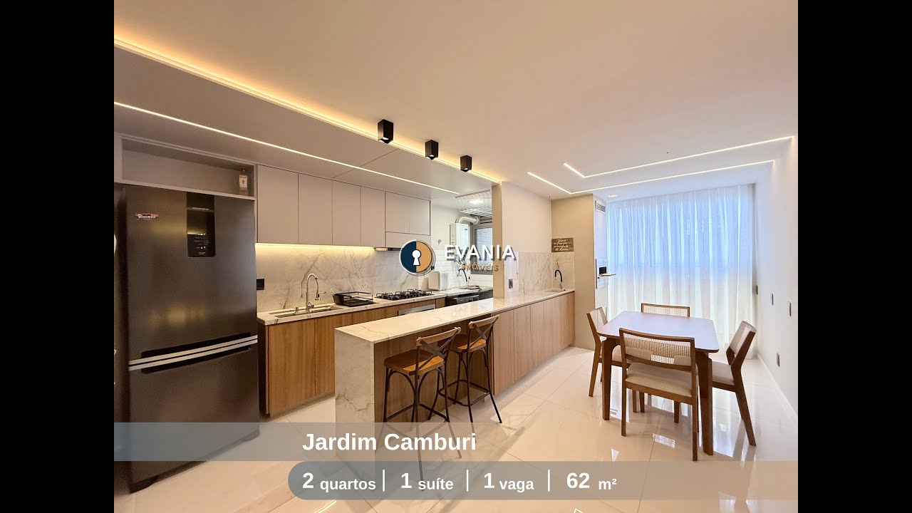🏠 Apartamento, 2 quartos, 1 suíte, 1 vaga de garagem em Jardim Camburi 🏠