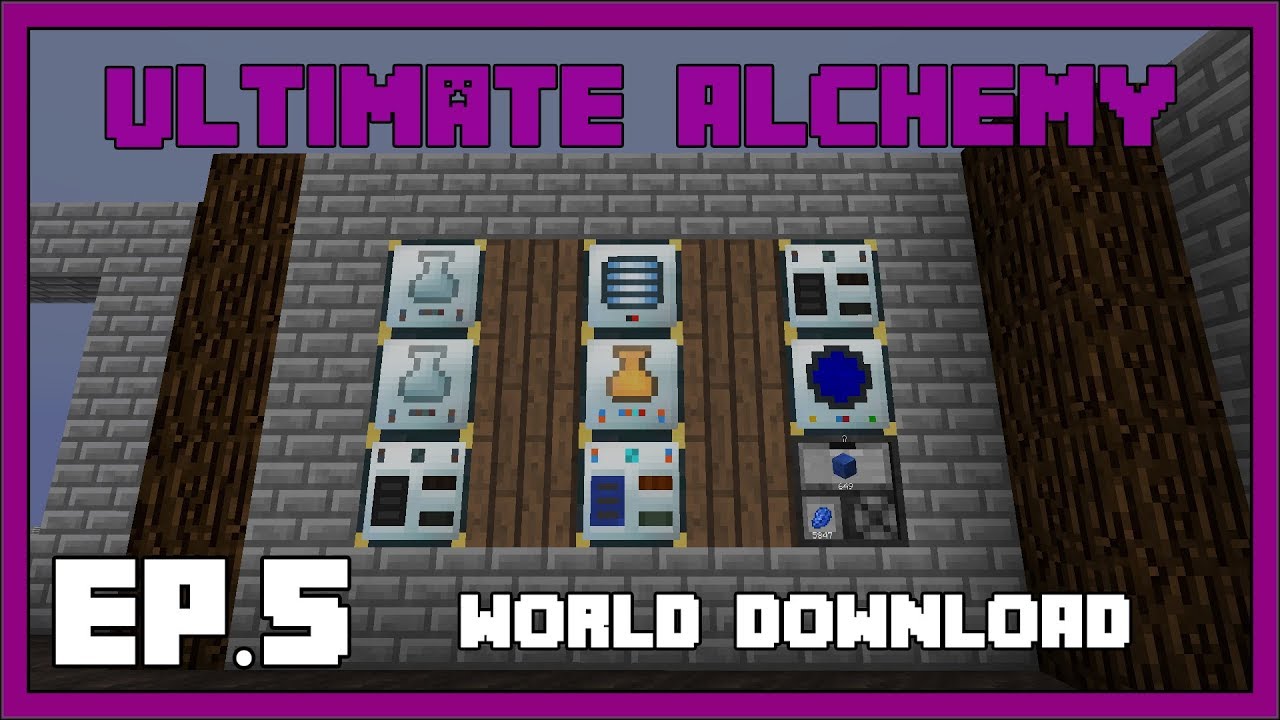 Ultimate Alchemy - EP5 - Garden Cloches & Lapis Automation - Modded Minecraft 1.12.2