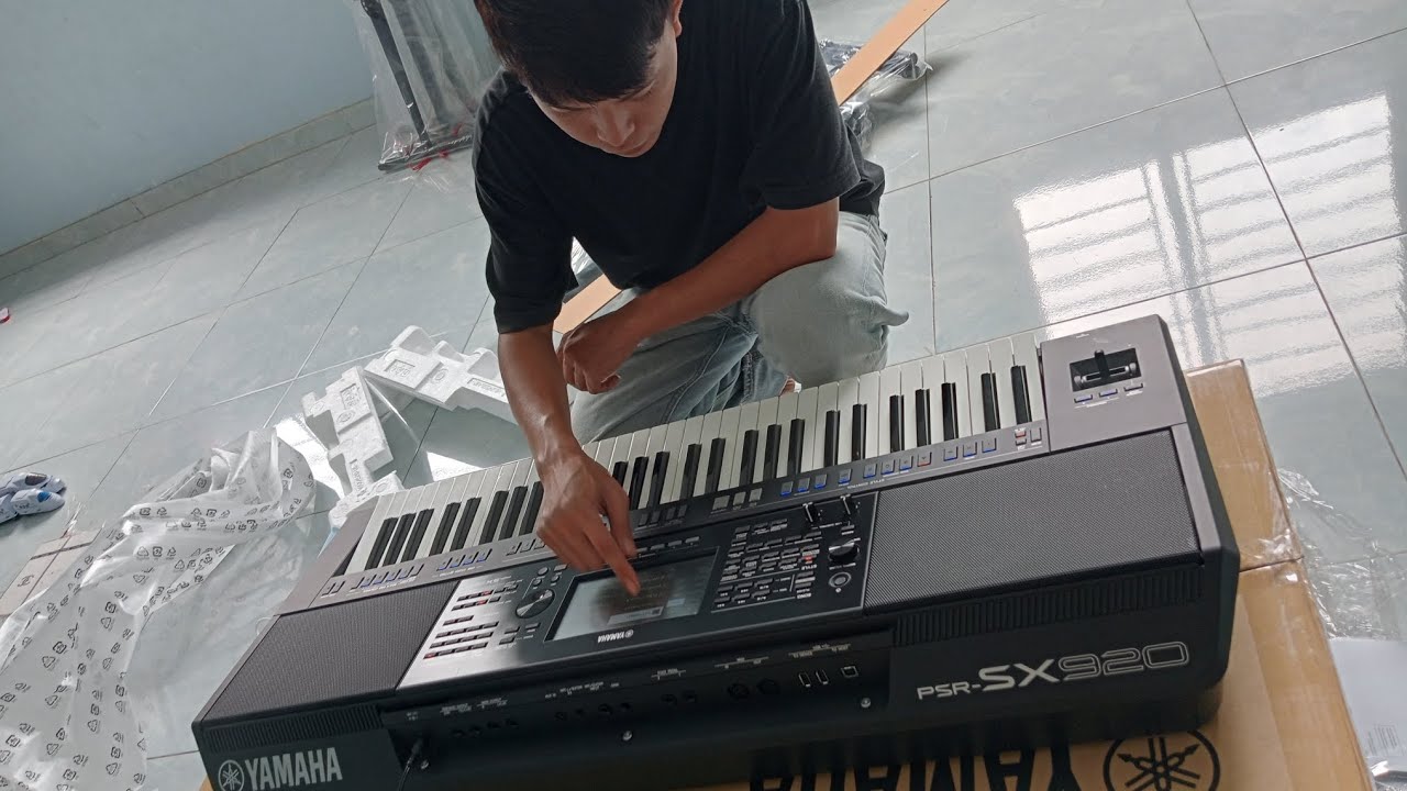 Bán đàn Yamaha PSR sx920 MỚI giá rẻ nhất thị trường Việt Nam, tặng kèm đầy đủ sample dữ liệu VIP