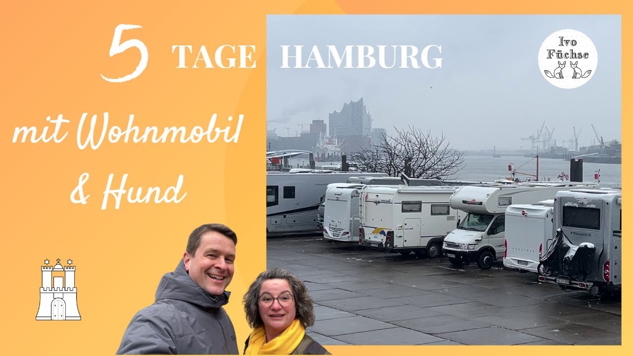Eine Woche mit dem Wohnmobil mitten in Hamburg / Rathaus / Speicherstadt/ Lichterfahrt/ Vlog #9/2023