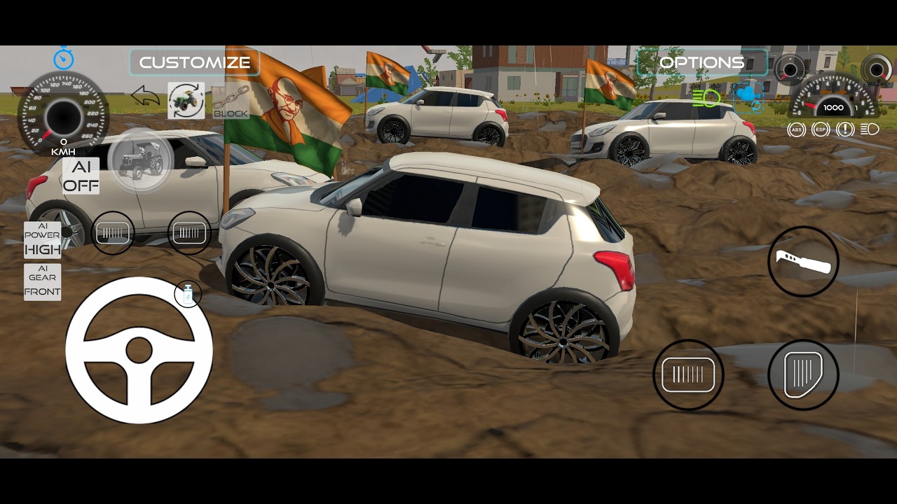 || Char Maruti Swift || And Only Swift || 🔥🔥 || Off Road || Trending || Modified Car || Farming ||