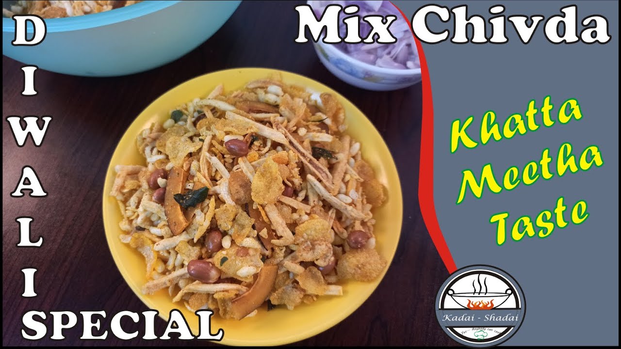 Mix Chivda | Diwali Special Khatta - Meetha taste | Enjoy benefits of palmolein oil free food