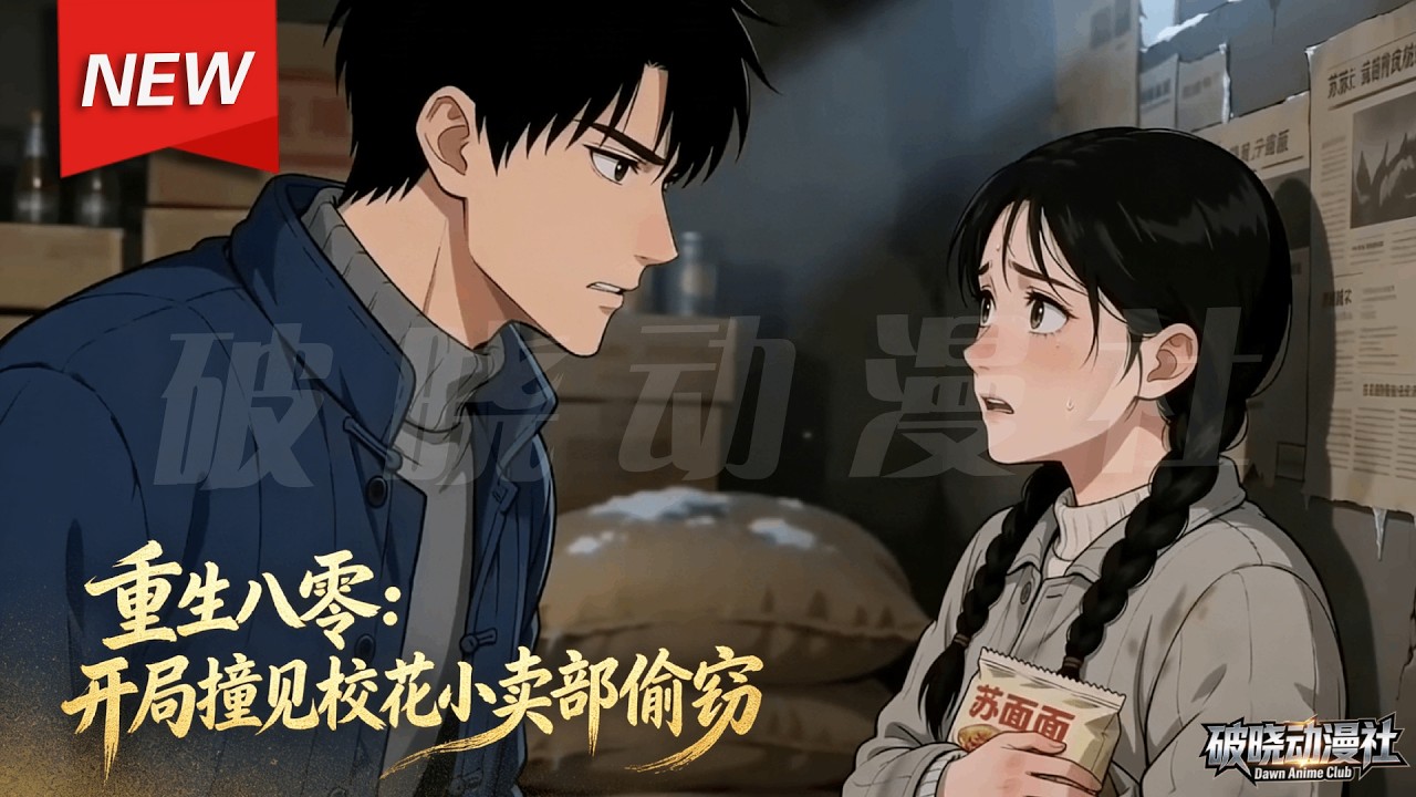MULTISUB📢新番上线《重生八零：开局撞见校花小卖部偷窃》第1~55集丨重回八零抓校花现行，前世她因偷窃丧命，这一世苏成步步紧逼，只为护她改写悲剧！#破晓动漫社