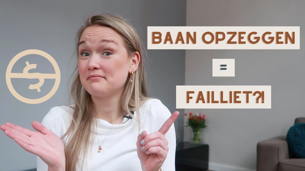 Kom je in de financiële problemen als je je baan opzegt?