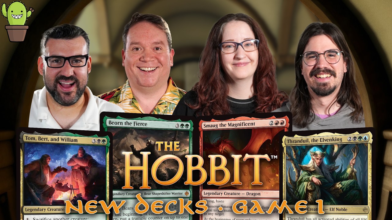 MTG HOBBIT NEW BREWS | Beorn VS Thranduil VS Tom, Bert, & William VS Smaug