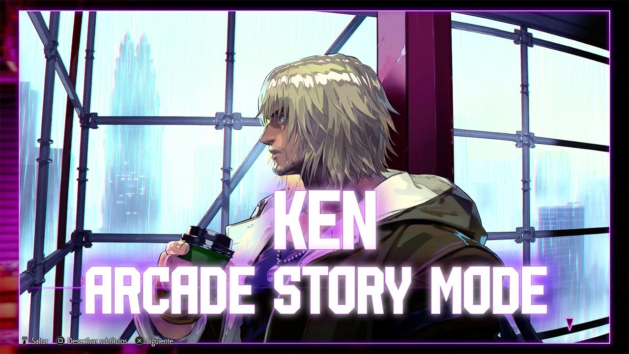Ken Arcade Story Mode Street Fighter 6 | Sin comentarios en Español #streetfighter6 #streetfighter