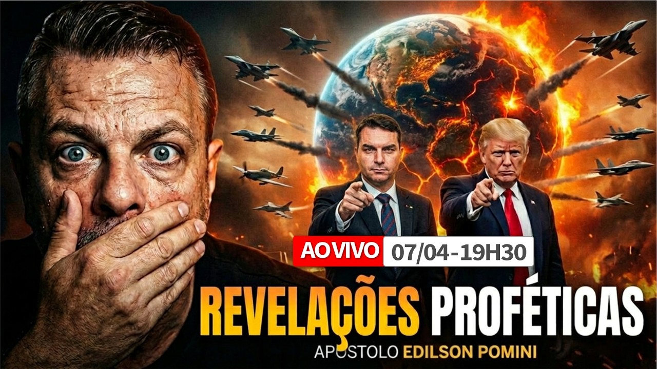 🟢 ПОЛИТИЧЕСКИЕ ОТКРОВЕНИЯ - ПРОРОЧЕСКИЙ ВТОРНИК | АПОСТОЛ ЭДИЛЬСОН ПОМИНИ 06.04.2026