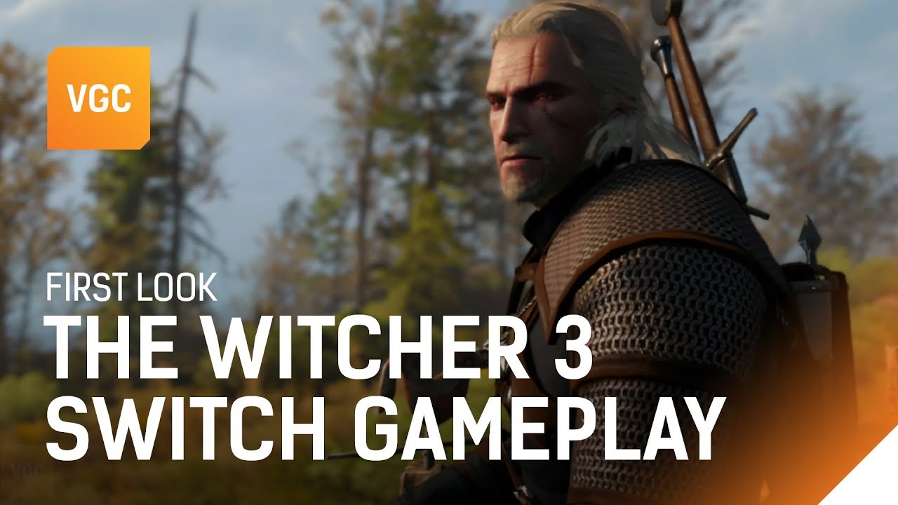 The Witcher 3 Nintendo Switch gameplay