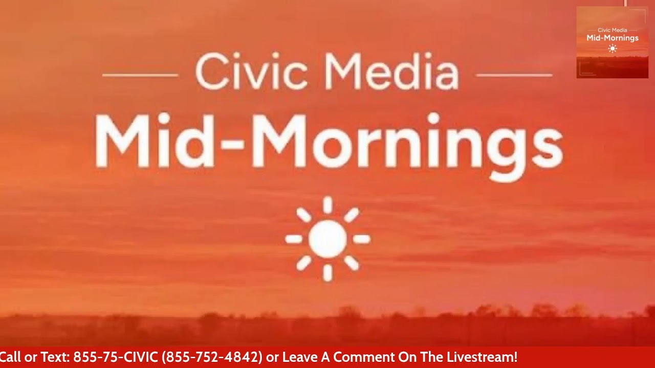 Civic Media Mid-Mornings LIVE - Friday, February 13th, 2026