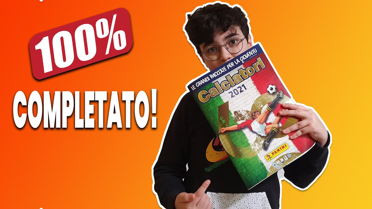 ALBUM COMPLETATO! CALCIATORI PANINI 2020/21