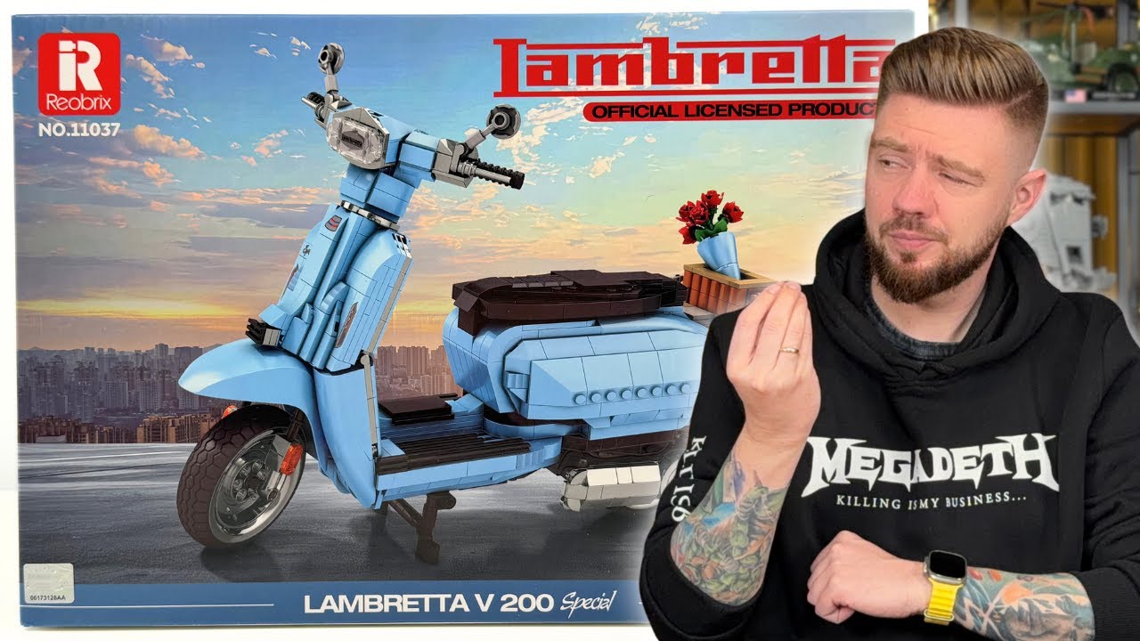 LAMBRETTA V200 SPECIAL 🛵 REOBRIX 11037 RECENZJA