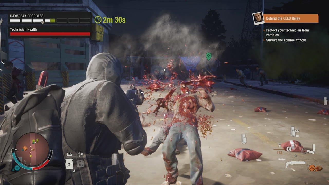 State of Decay 2 - Daybreak Co-op Gameplay (5 Waves) [1080p 60FPS HD]