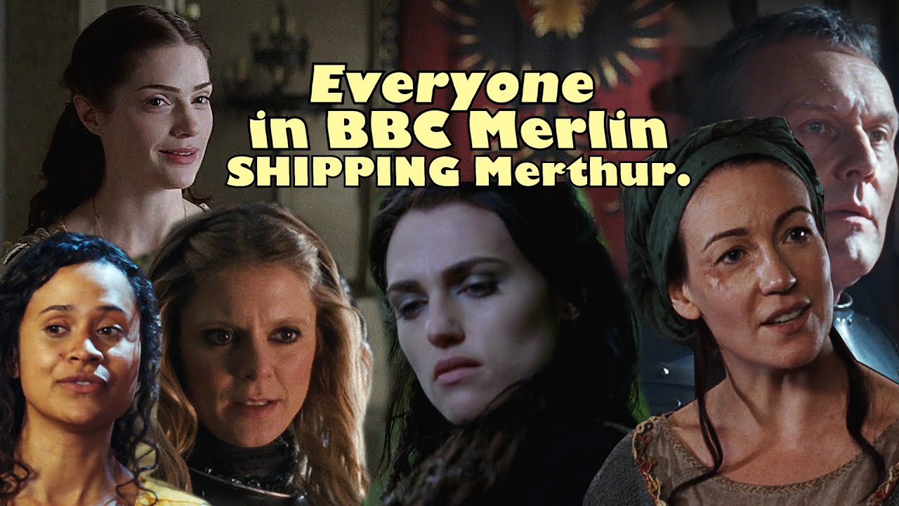 Everyone in BBC Merlin shipping Merthur