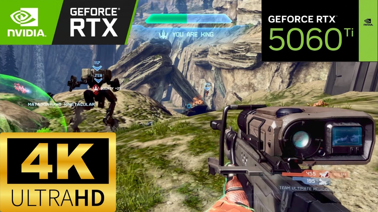 Halo 4 Multiplayer | 4K Gameplay on GeForce RTX 5060 Ti (16GB VRAM)