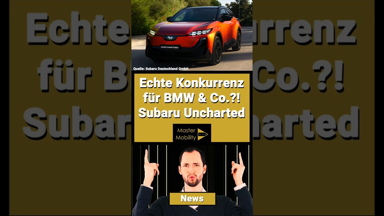 343 PS im Kompakt-SUV?! Dual-Motor AWD, 77 kWh Akku und trotzdem Outdoor-DNA! Subaru Uncharted 2026