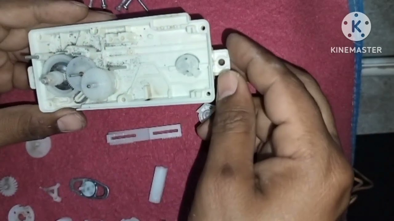 LG washing machine timer 4 wire inside | lg washing machine timer setting