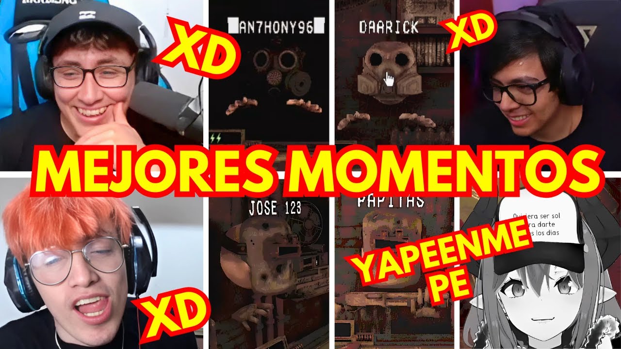 DAARICK GLOGLO PAPITAS Y CRAFT SE KGAN DE RISA JUGANDO BUCKSHOT ROULETTE + APUESTAN SUS YAPES XD