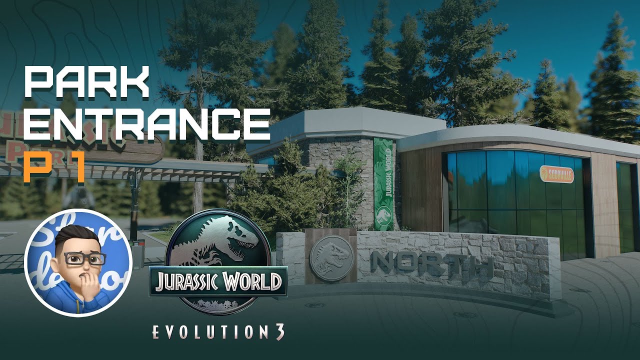🚪Building the Park Entrance in Jurassic World Evolution 3