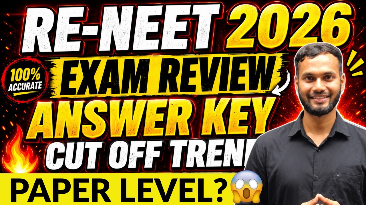 Live: RENEET Expected Cut Off 2026 | ReNEET 2026 Exam Review | RENEET 2026 Paper Level | RENEET 2026
