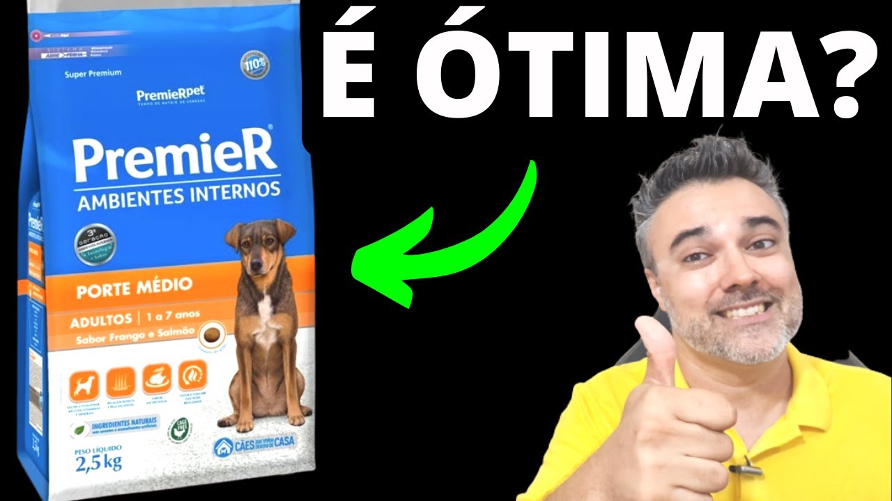 Ração Premier AMBIENTES INTERNOS é ÓTIMA? ✅Comprei!!