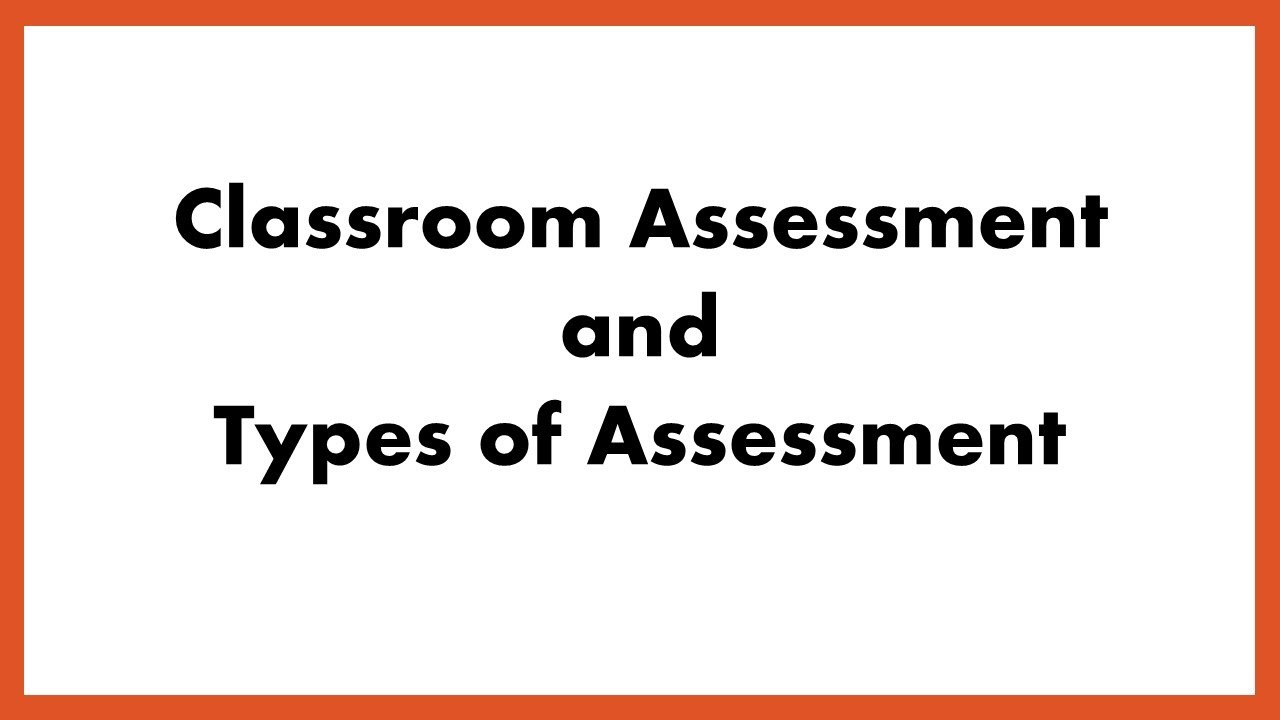 Classroom Assessment Techniques