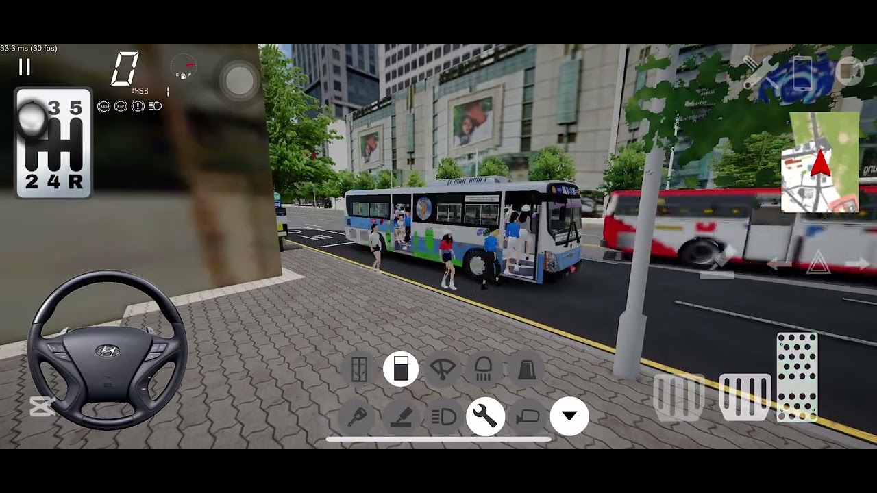 YBSအချင်းချင်းပြိုင်​မောင်းကြ​သောအခါ(3D driving game 4.0)