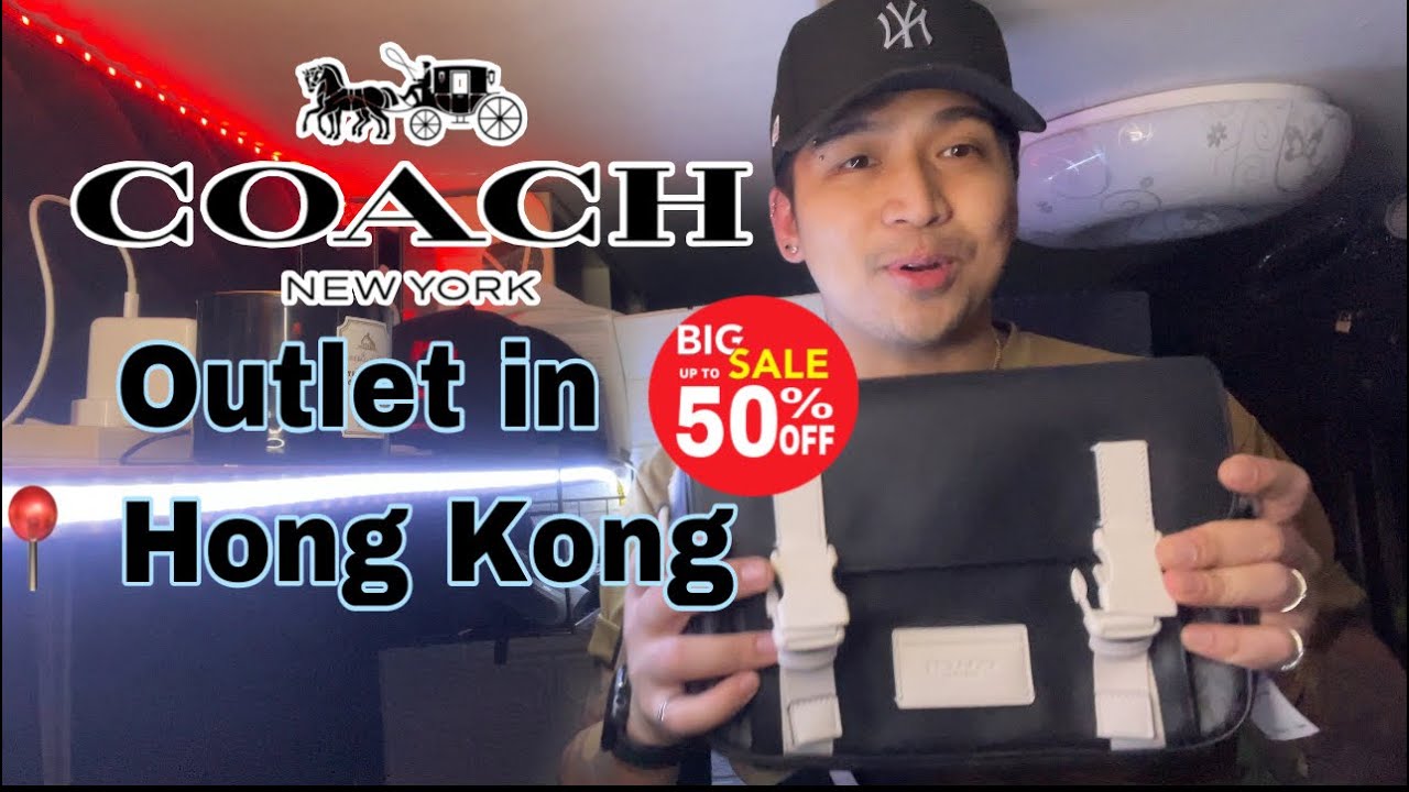 Unboxing COACH TRACK CROSSBODY BAG ( Men’ bag ) + Review