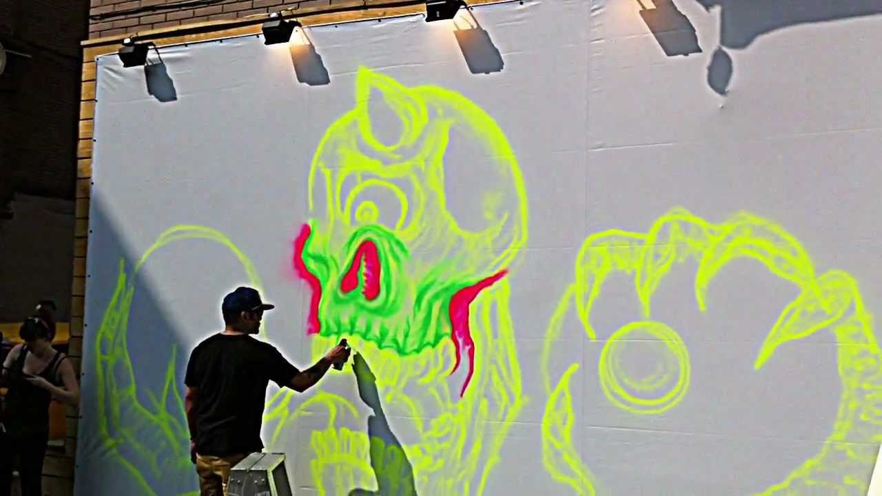 「Lamour Supreme Live Painting」現場藝術創作