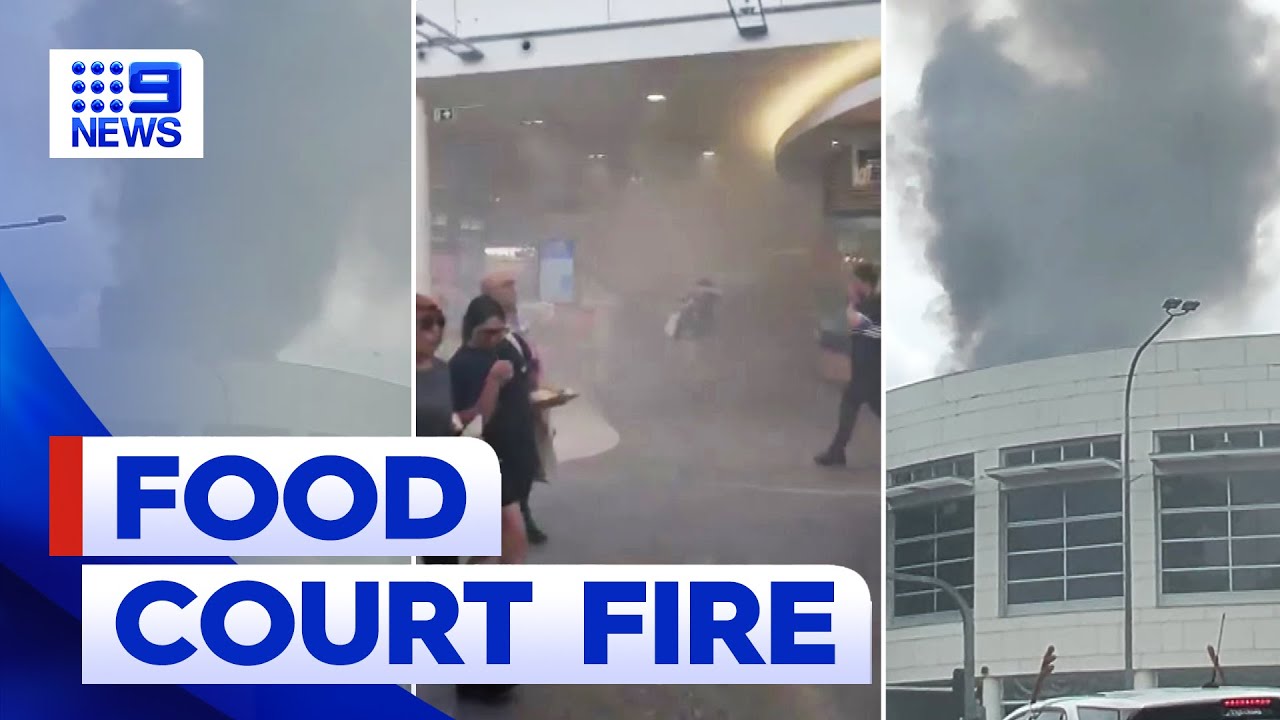 Thousands evacuated following Sydney Westfield shopping centre fire | 9 News Australia