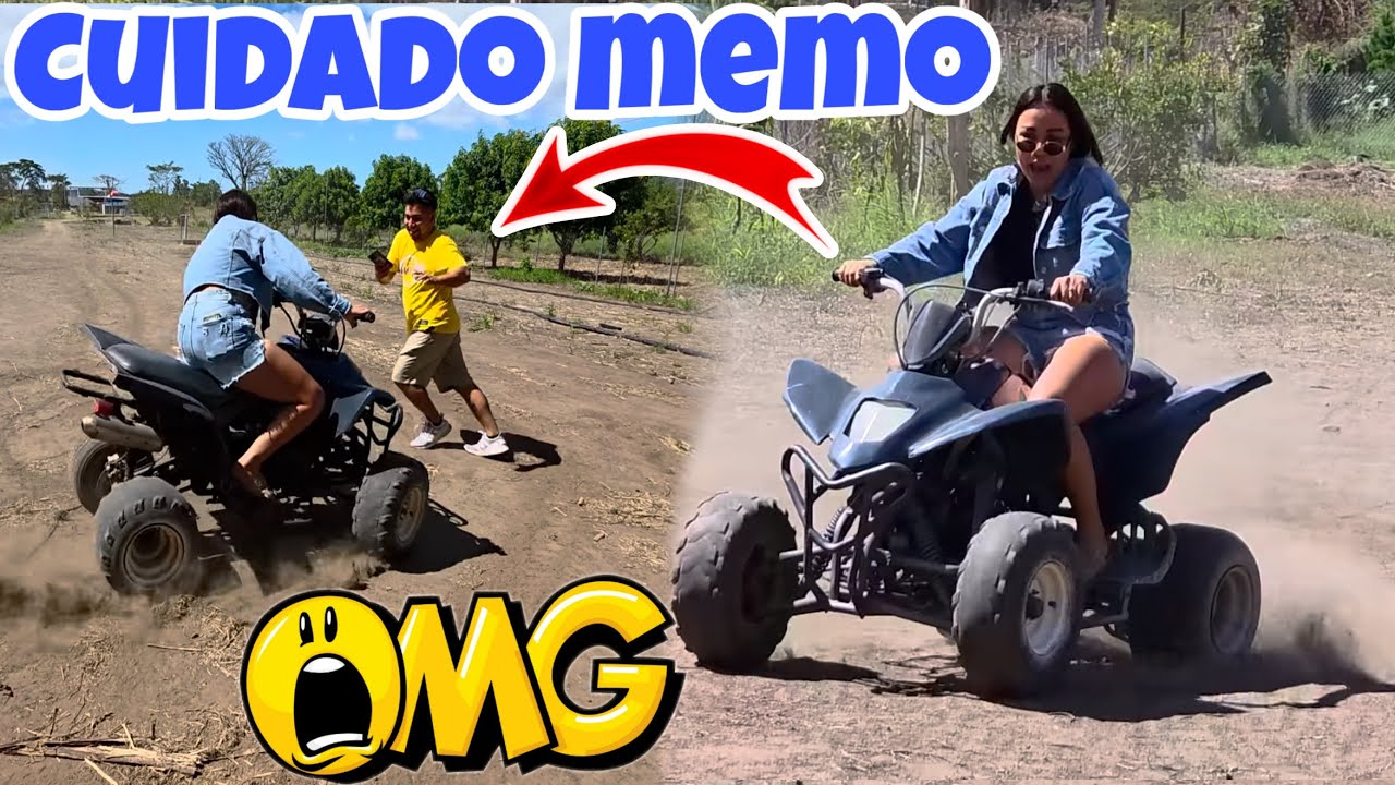 Alejandra Lo Vuelve hacer😱Se Robo El Show Con La Cuadrimoto🤣