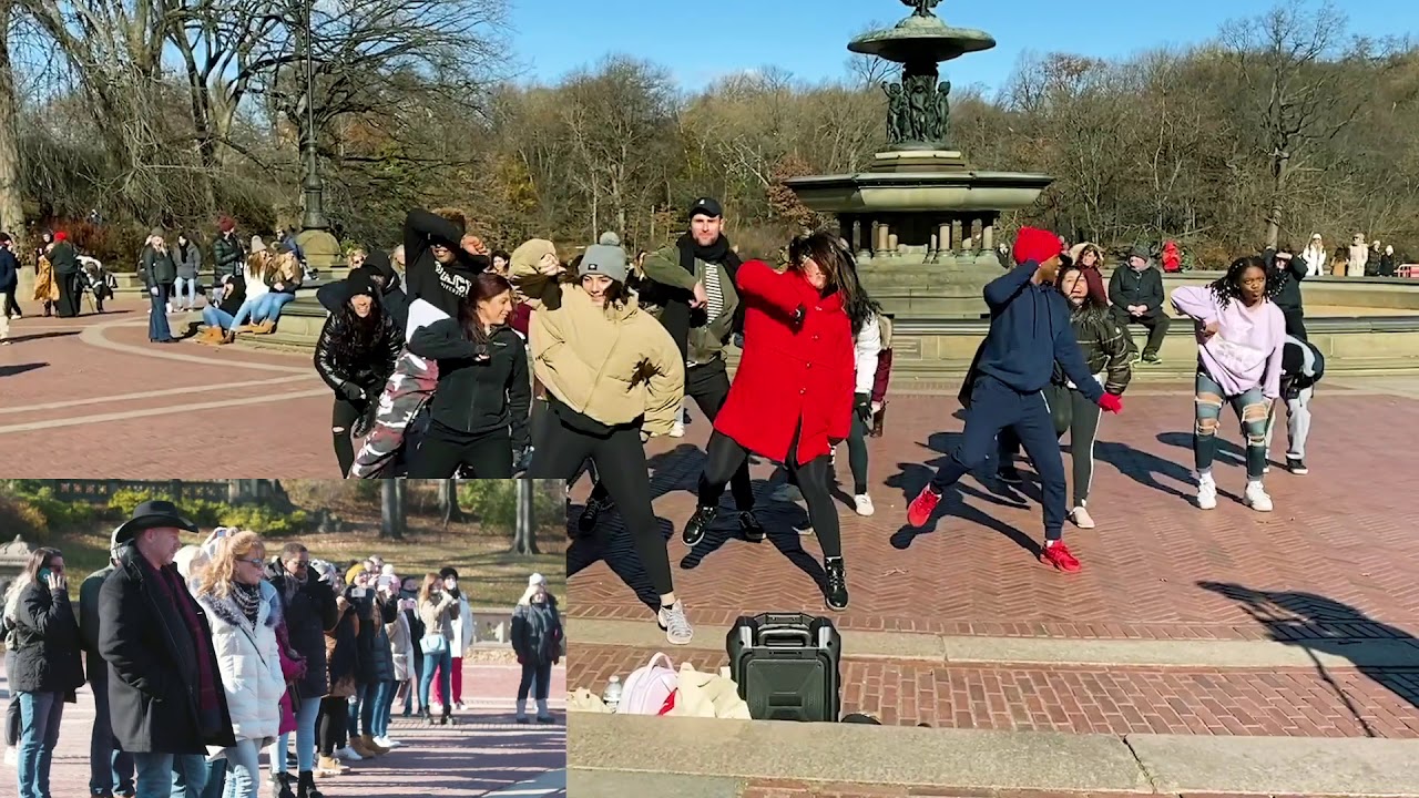 Donna and Woody Surprise Flash Mob Proposal - NYC