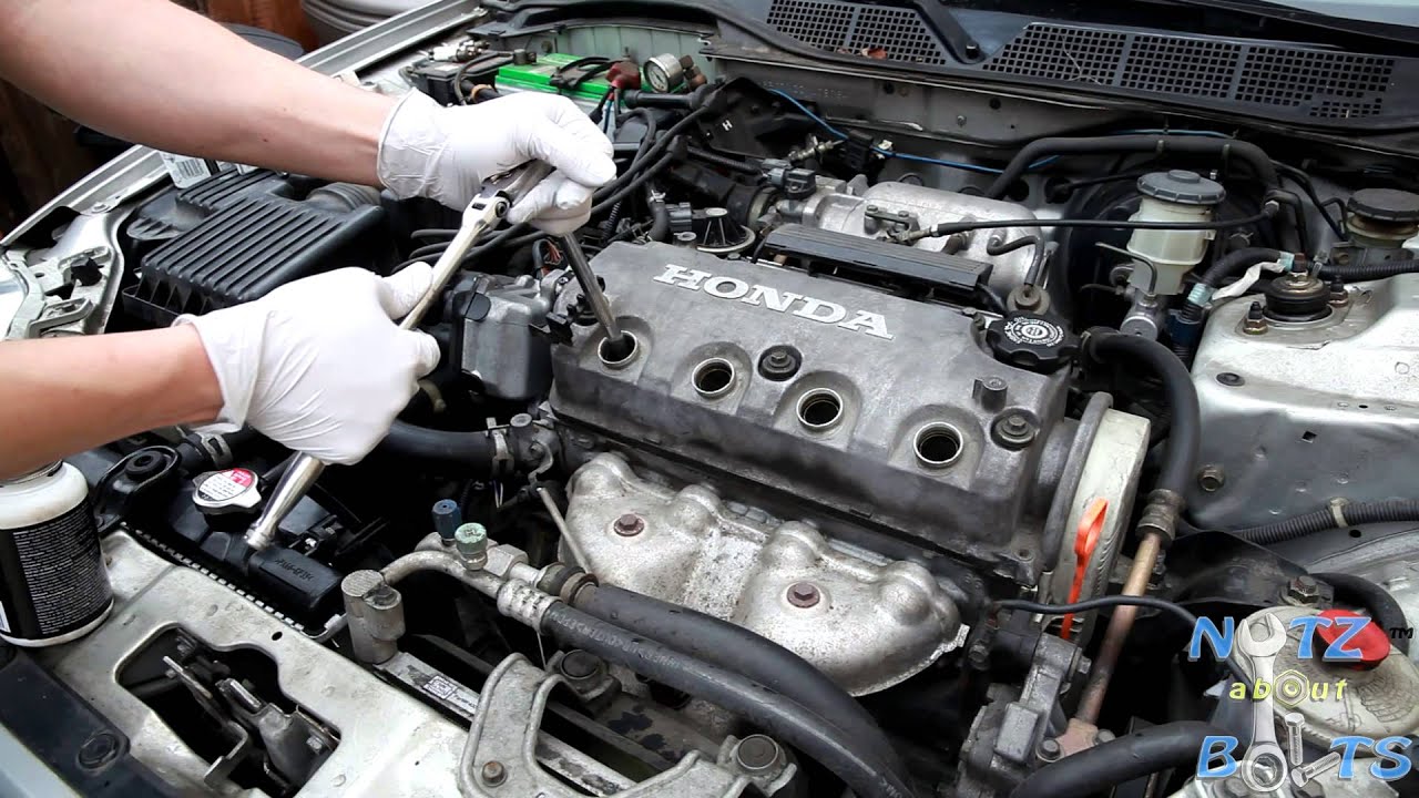 1996-2000 Honda Civic spark plugs replacement