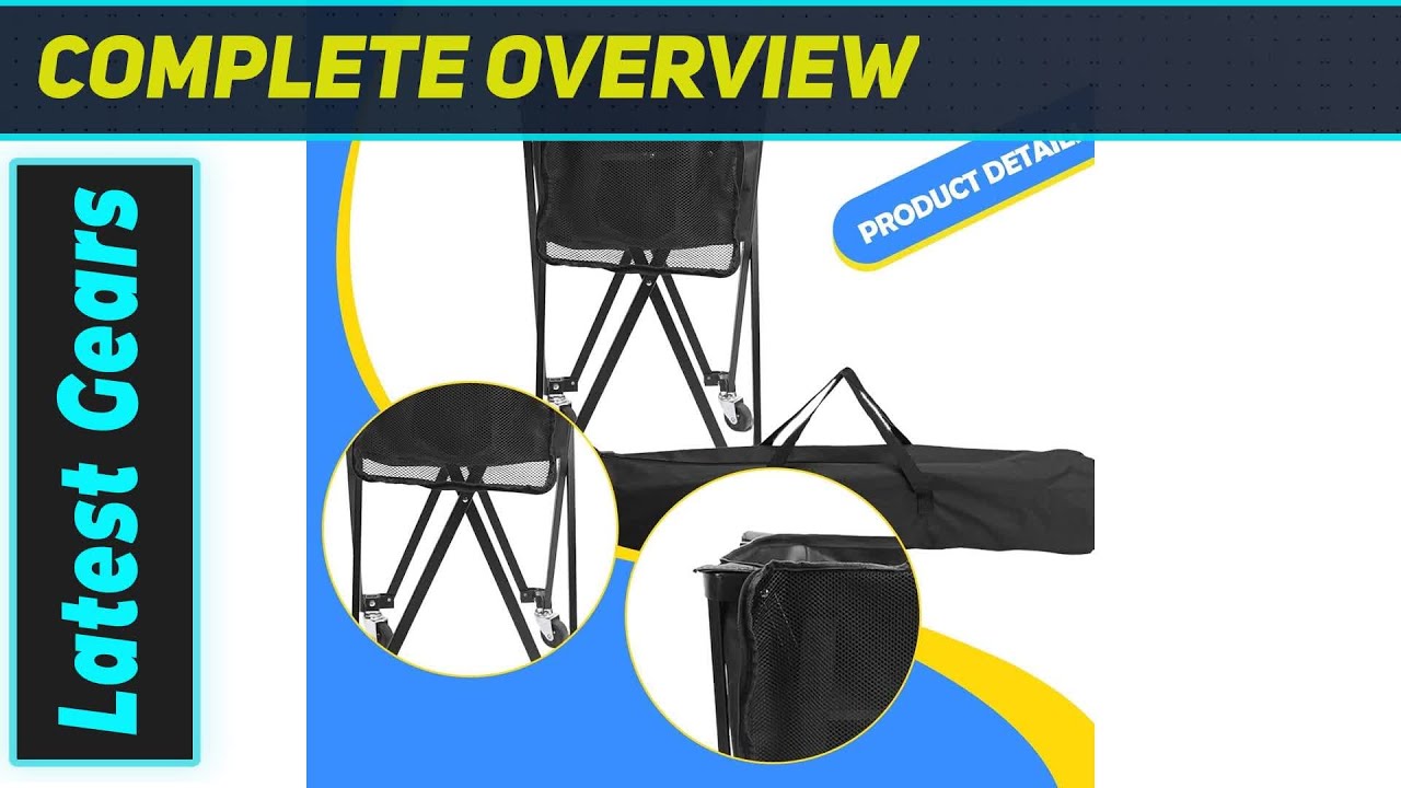 Colaxi Portable Tennis Ball Cart: Master Your Court Practice