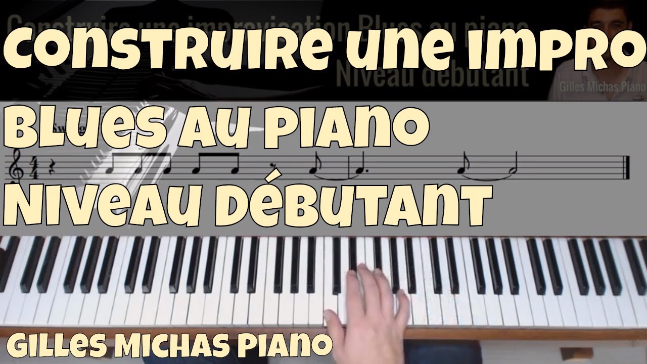 Piano blues - Construire un improvisation &agrave; partir d'un rythme  - D&eacute;butant