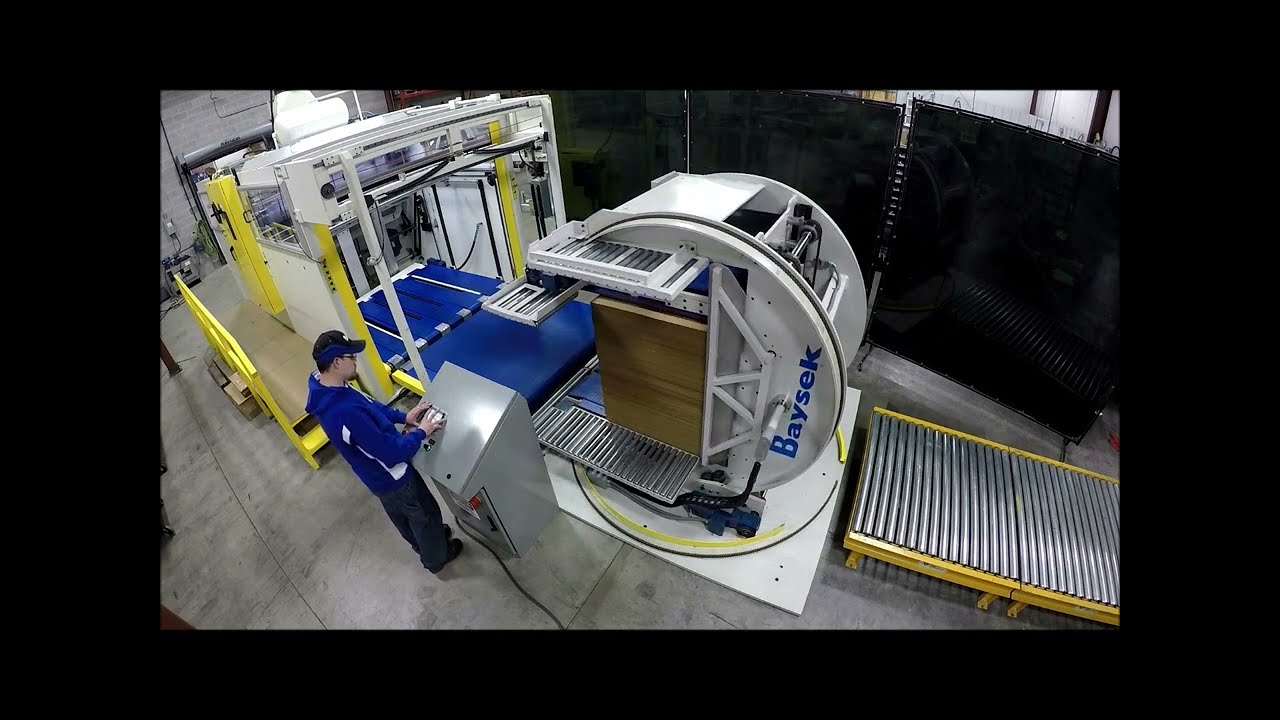 Baysek PreFeeder / Load Turner - Inline with C-170 Die Cutter