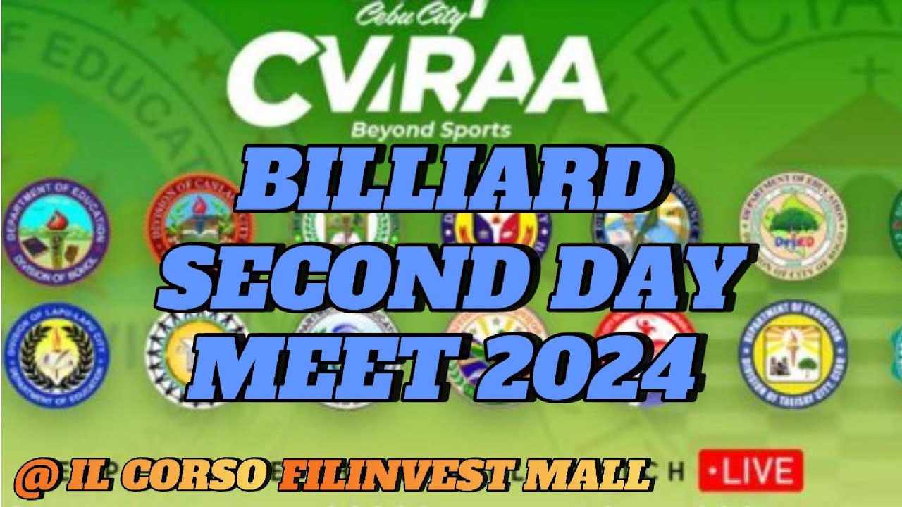 CVIRAA SECOND DAY MEET 2024 FOR BILLIARD