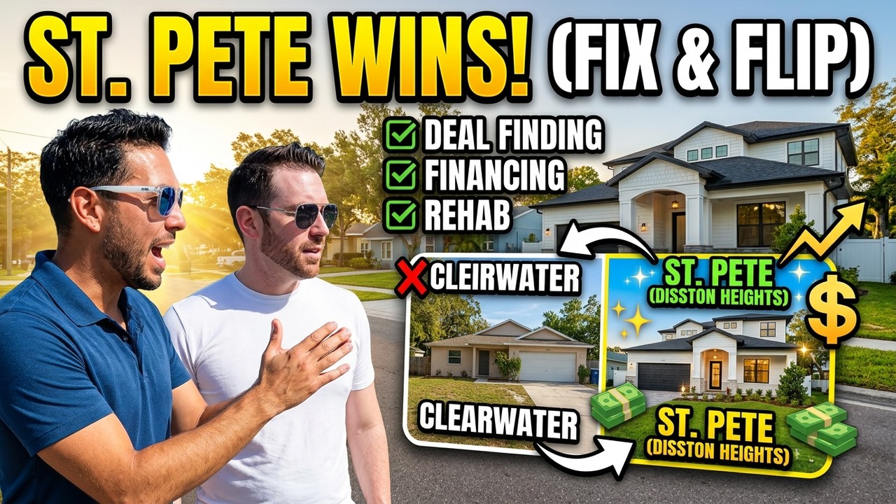 FIX & FLIP Investor Guide 2025-2026 - Real Estate Investing in St. Petersburg, FL - EP 2 (CENTRALAV)
