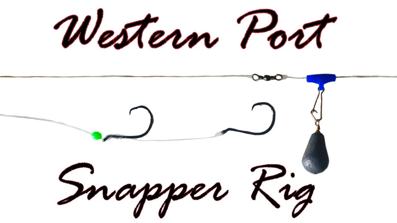 Как связать оснастку Snapper Rig | Western Port (пошаговое руководство своими руками)