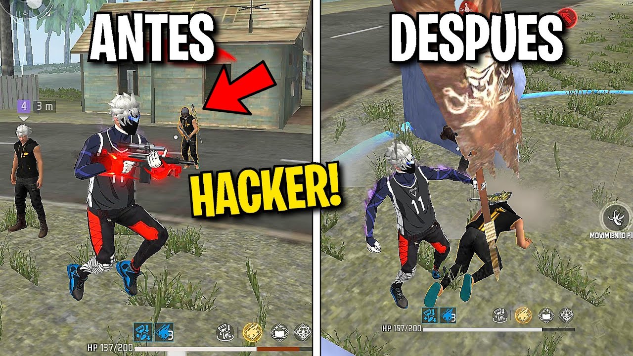 HUMILLANDO HACKERS CON EL 3% ACTIVADO PARTE 3 *lo banean en directo* ☠️💙 FREE FIRE