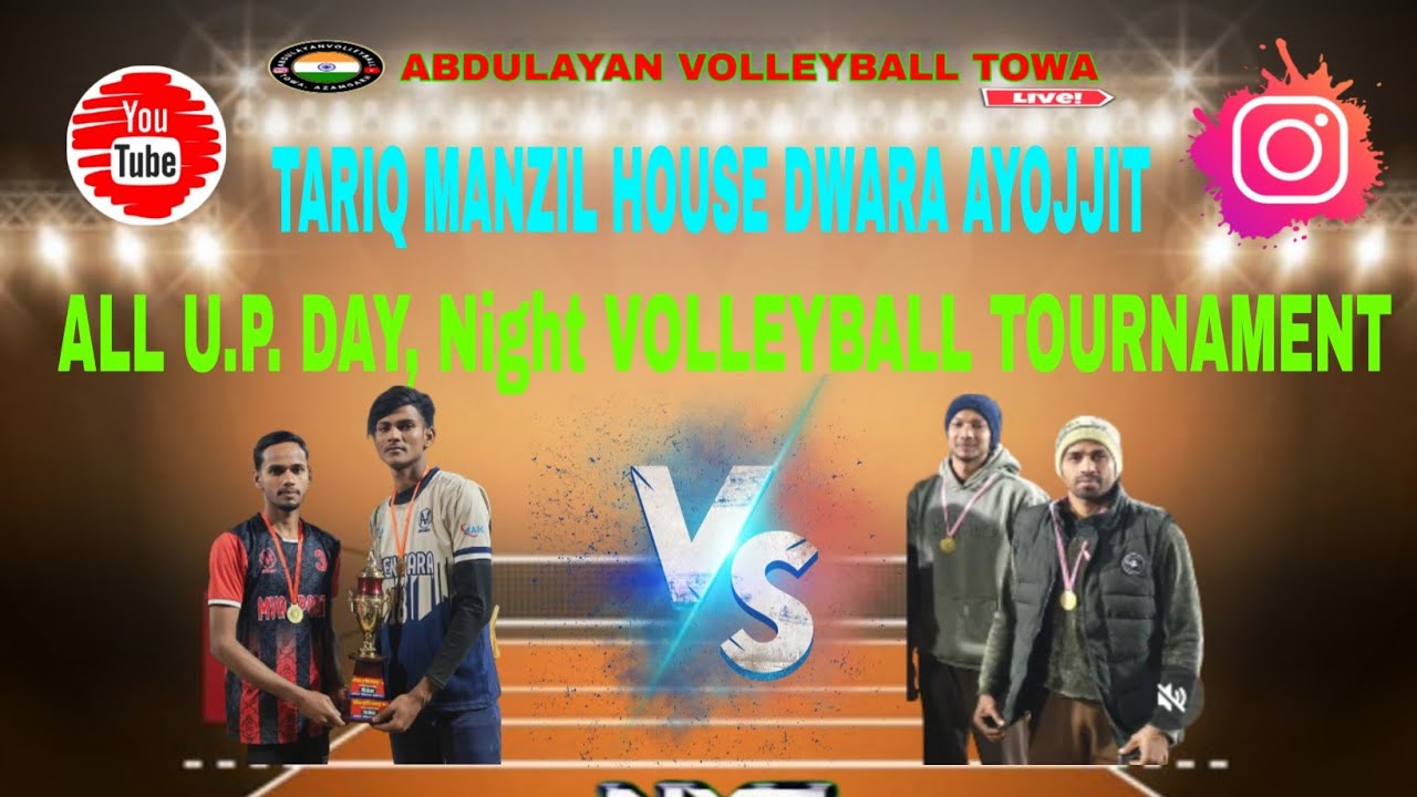 Maaz and company Towa 🆚 Shahbaz Club Towa|| All Up Volleyball Tournament Towa Azamgarh 👑