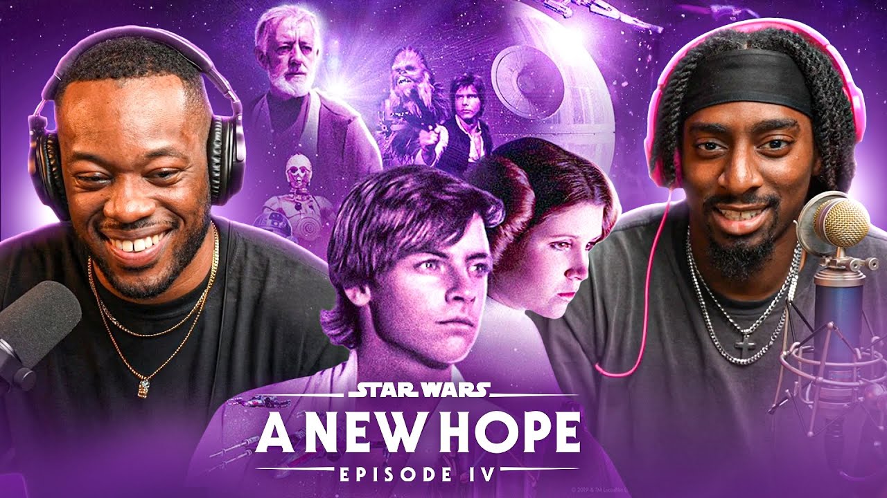 STAR WARS IV: A New Hope (1977) MOVIE REACTION!!! Nah this is HILARIOUS!!! 😂