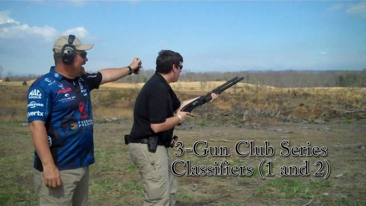 Nick Leghorn shoots the 3-Gun Nation Club Series Classifiers
