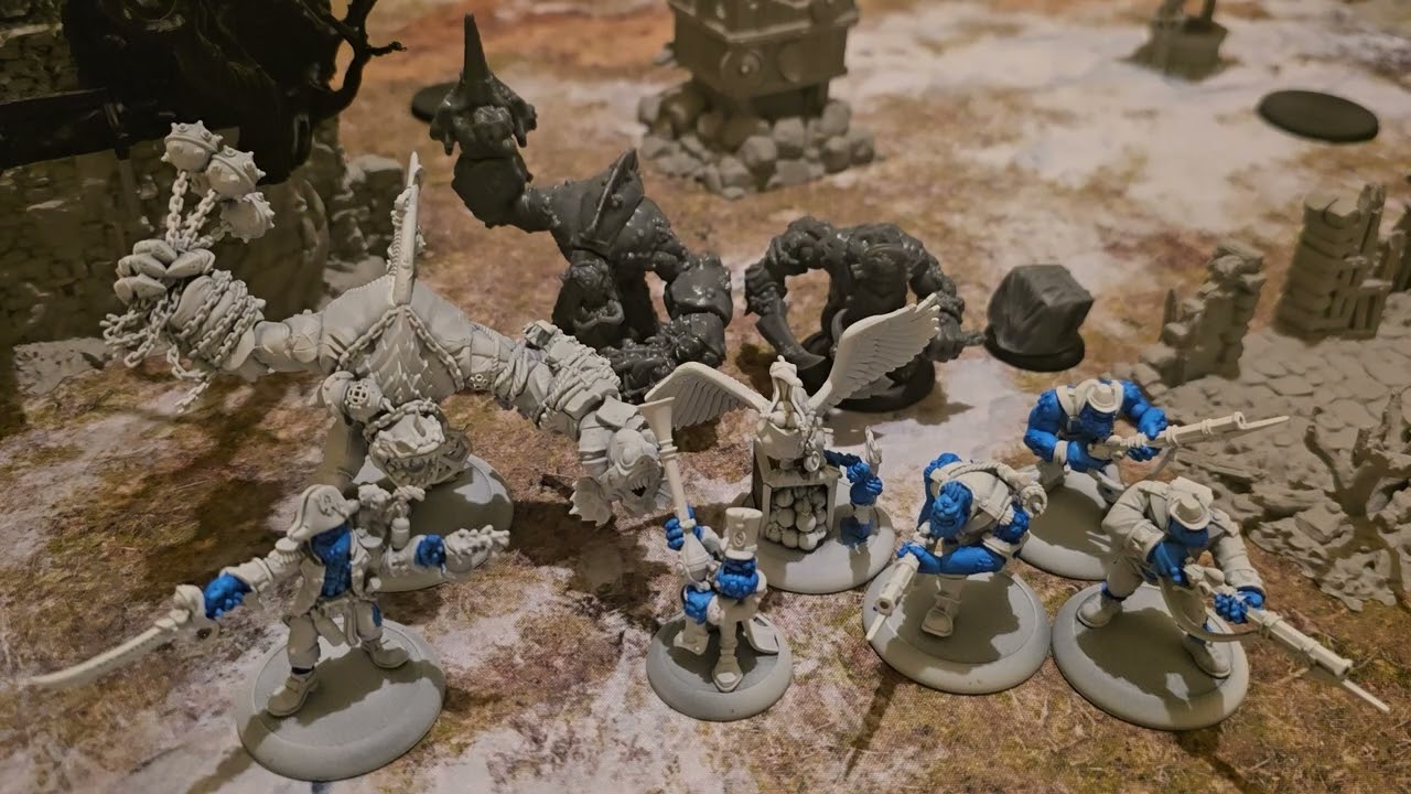 Warmachine Mark 4 Brineblood Marauders vs Storm Legion