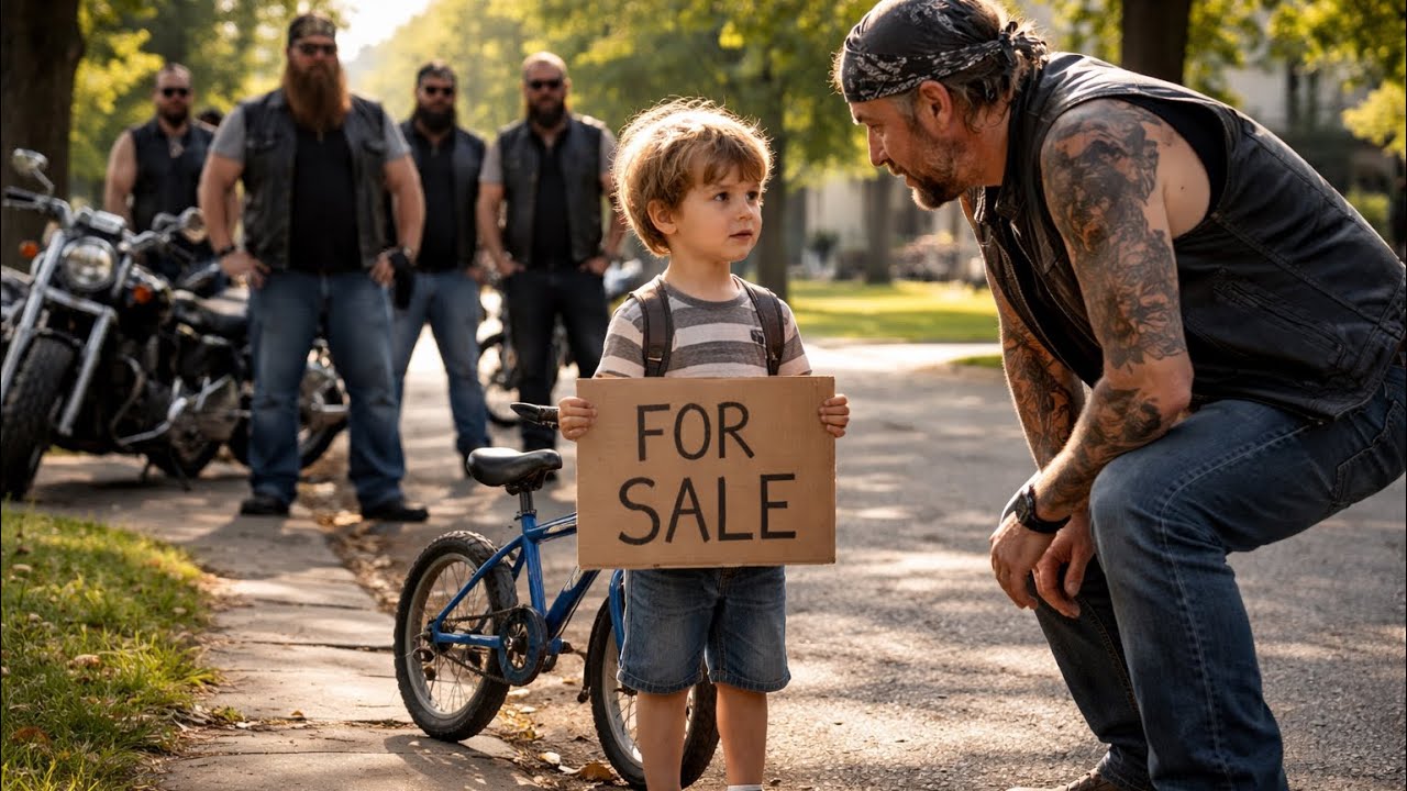 Buy my bike sir mommy hasn’t eaten in two days-the bikers did something amazing