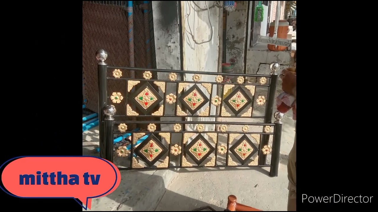 steel bed iron bed vip mittha tv karachi charpai bwp
