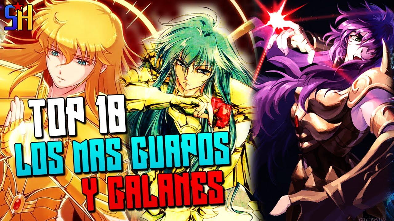 Saint Seiya: TOP 10 Personajes MÁS GUAPOS y GALANES | Star Hill