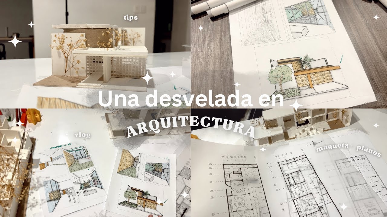 Desvelada en arquitectura // vlog maqueta, planos, tips...
