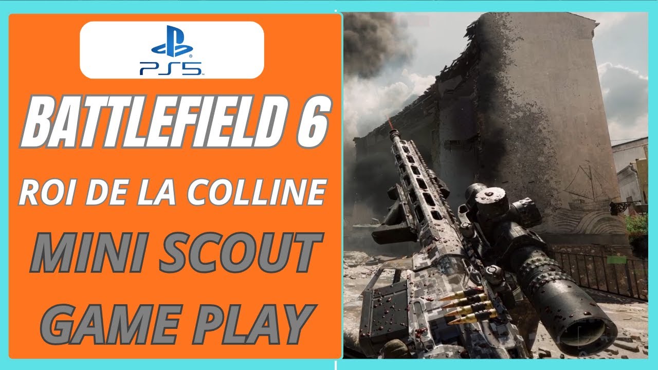 PS5/BF6/MINI SCOUT/MULTIPLAYER GAMEPLAY.